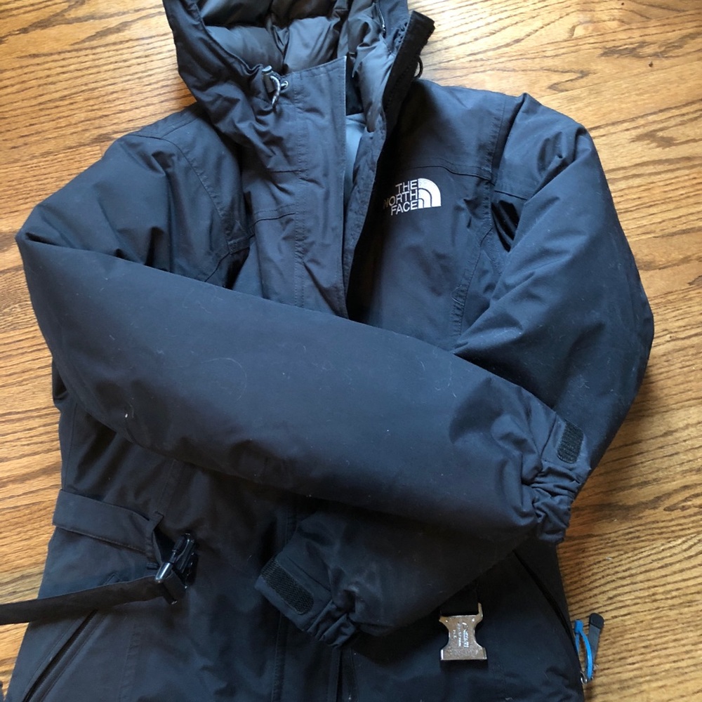 North face women’s ski parka belted